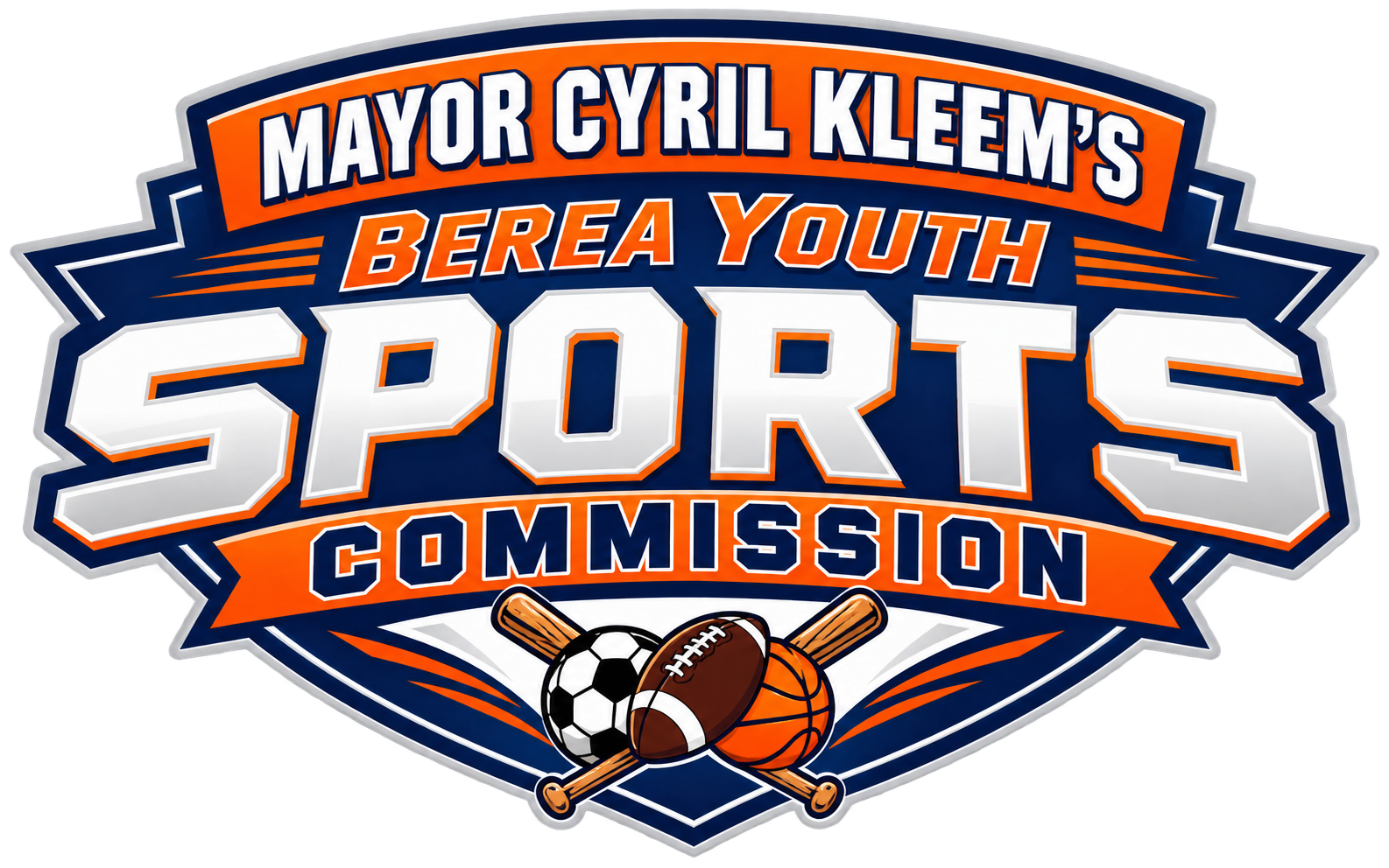 Mayor Cyril Kleem's Berea Youth Sports Commission logo